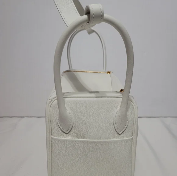 Brand new Hermès White Lindy 26 - Picture 13 of 16